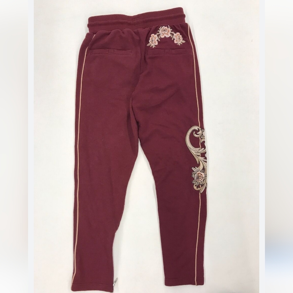 FTW men/ladies pant/leg zipper/red wine/Size 2XL/MSRP $80/NWT
